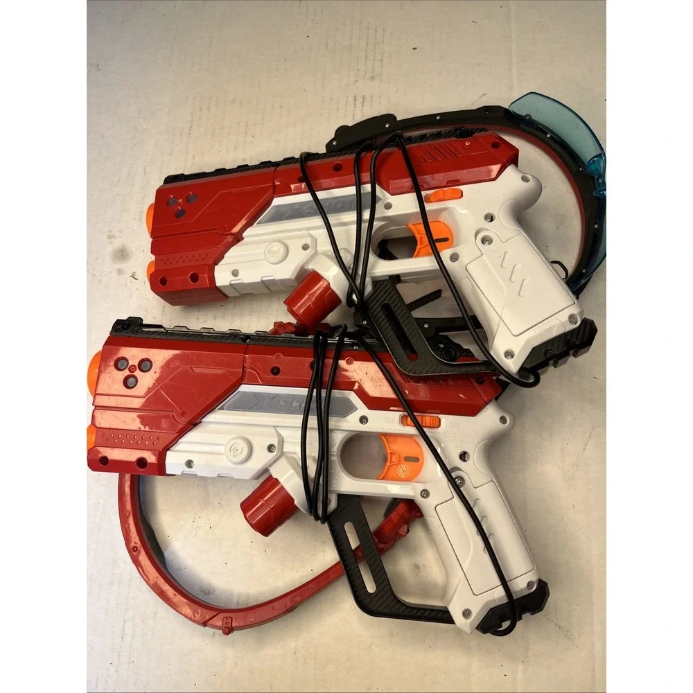 Laser360 Xshot with Sensor Headsets Age 8+ Ultimate Laser Tag Game TESTED WORKS
